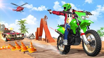 Moto Dirt Bike Smash Racing 3D captura de pantalla 2