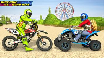 Motocross Dirt Bike Race Game ảnh chụp màn hình 1