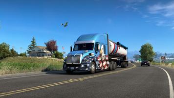 American Trucker Simulation Plakat