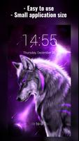 Fantasy Wolf Lock Screen الملصق