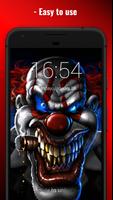 Scary Clown Lock Screen Affiche