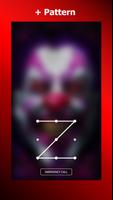 Scary Clown Lock Screen screenshot 3