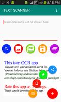 BEST OCR TEXT SCANNER ( Image  text) Affiche