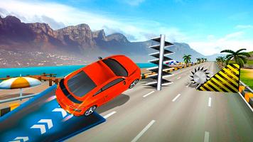 Poster Car Stunt Race