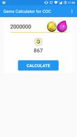 Gems Calculator for Clash Of Clans poster