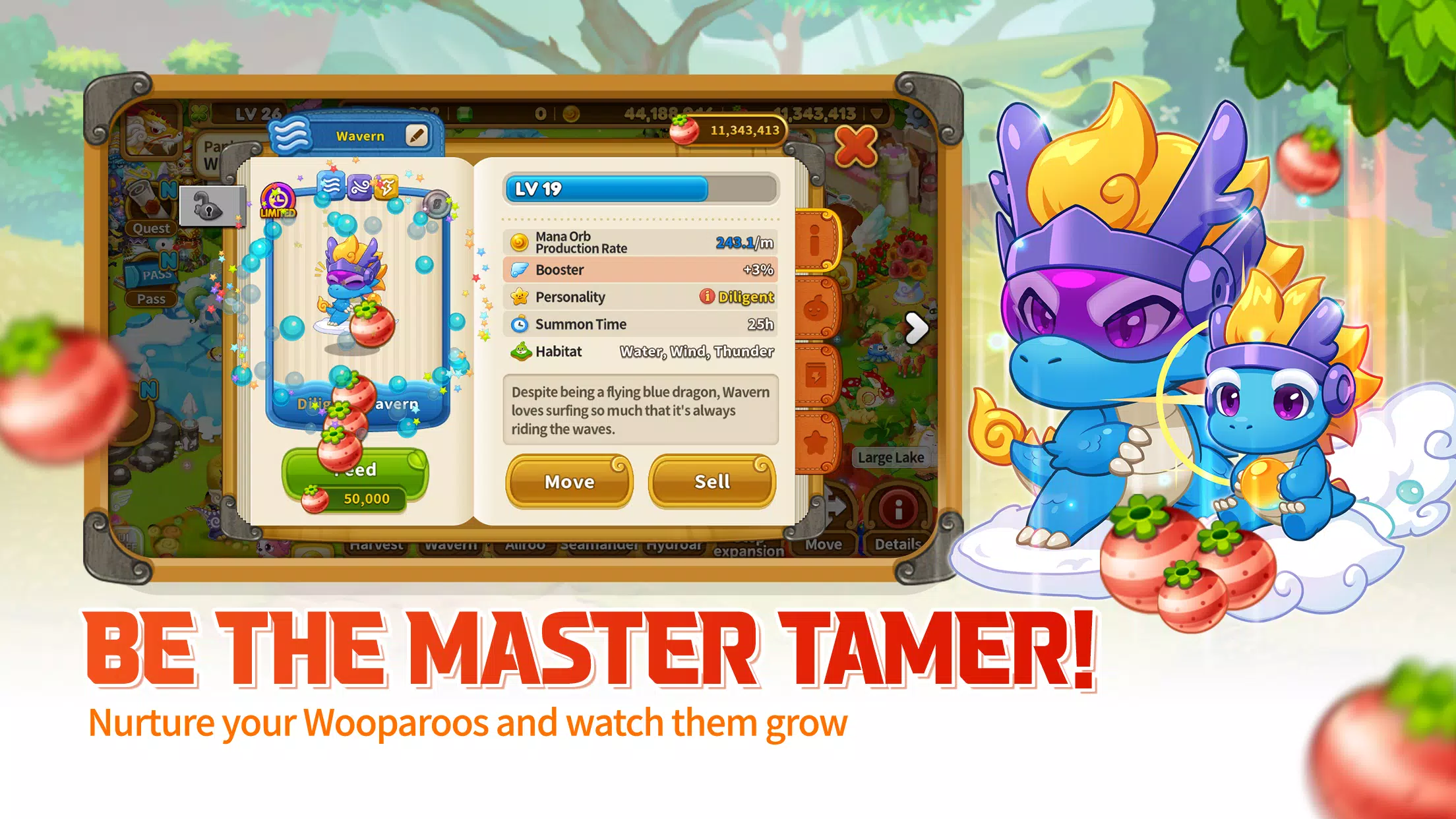 Wooparoo Odyssey-Build & Breed