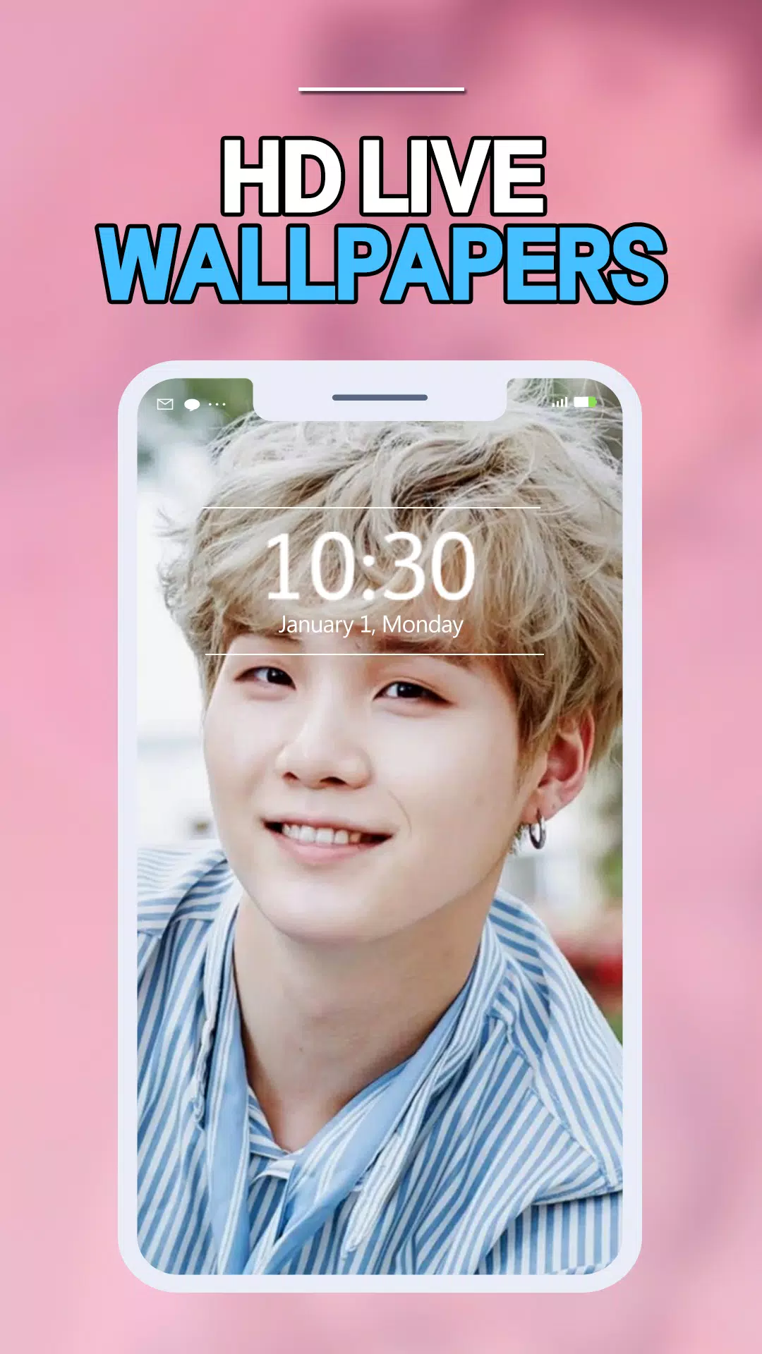 Tải Xuống Apk Bts 슈가 Hd 라이브 배경화면 - 방탄소년단 민윤기 무료 휴대폰 배경화면 꾸미기 Cho Android