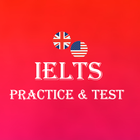 IELTS practice test आइकन