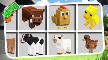Animals Plus Mods Minecraft Plakat
