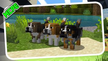 Pets Dogs Mods Minecraft poster