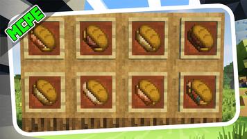 Food Plus Mods Minecraft تصوير الشاشة 3