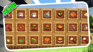 Food Plus Mods Minecraft تصوير الشاشة 1