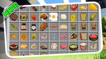 Food Plus Mods Minecraft تصوير الشاشة 2