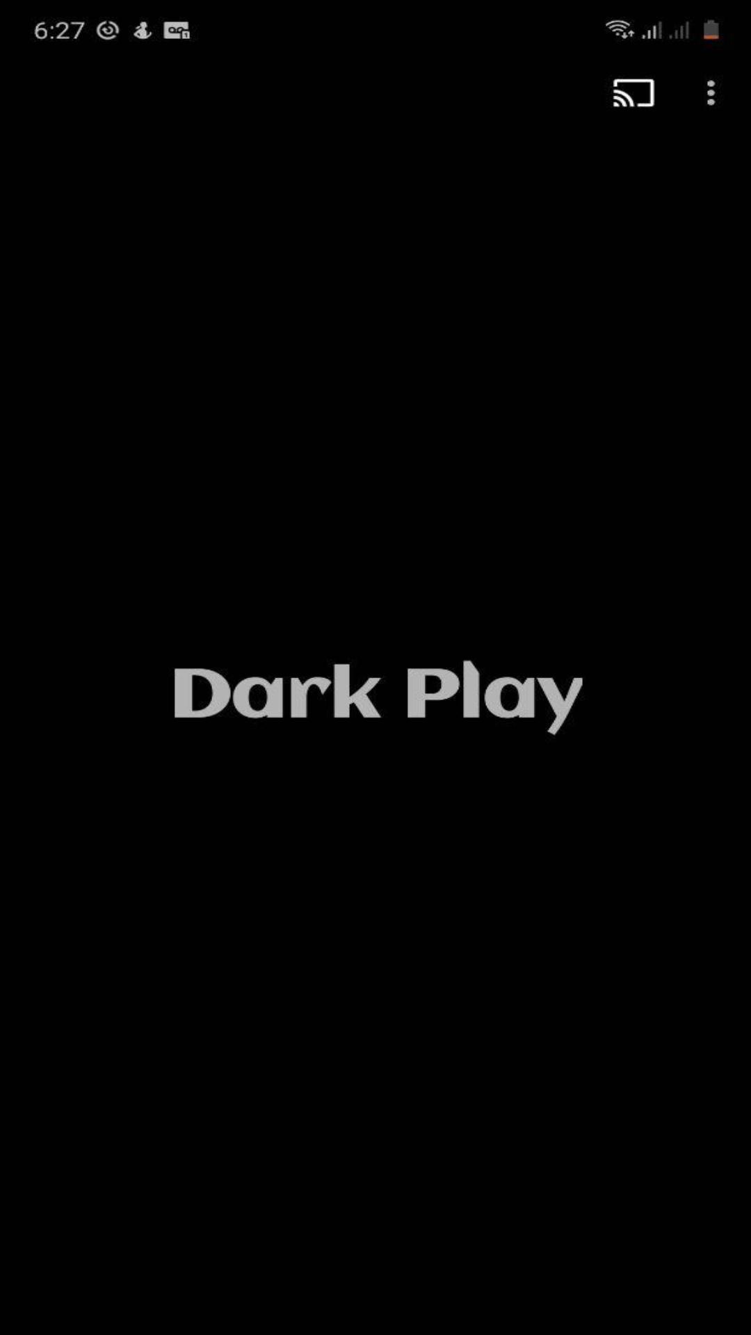Dark cast