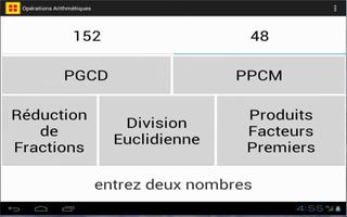 Opérations Arithmétiques capture d'écran 1