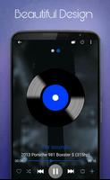 BlackPlayer mp3 player - music player Galaxy 스크린샷 1