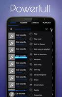 BlackPlayer mp3 player - music player Galaxy اسکرین شاٹ 2