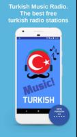 Turkish Music. Radio stations. Affiche