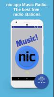 Nic-App Music. Radio Stations. Affiche