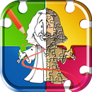 APK Bible coloring pages & jigsaw