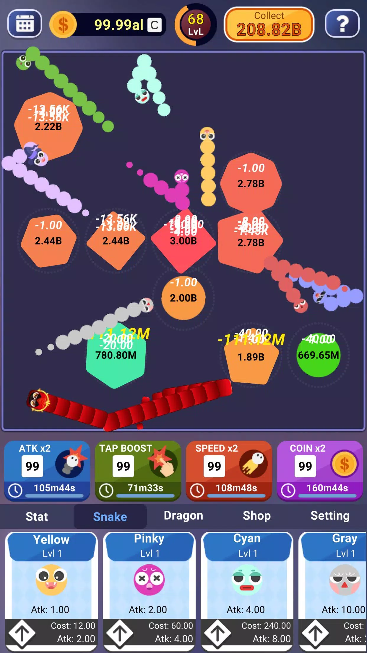 Idle Snakes - io games - Apps on Google Play