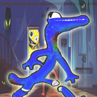 Rainbow Blue Monster Survival icône