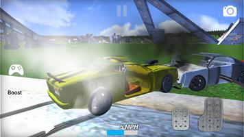 Extreme Crash Car Driving imagem de tela 3
