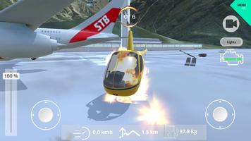 Helicopter Simulator 2019 Affiche
