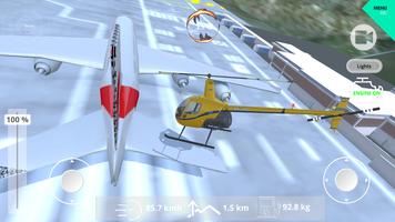 Helicopter Simulator 2019 स्क्रीनशॉट 1