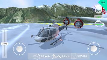 برنامه‌نما Helicopter Simulator 2019 عکس از صفحه