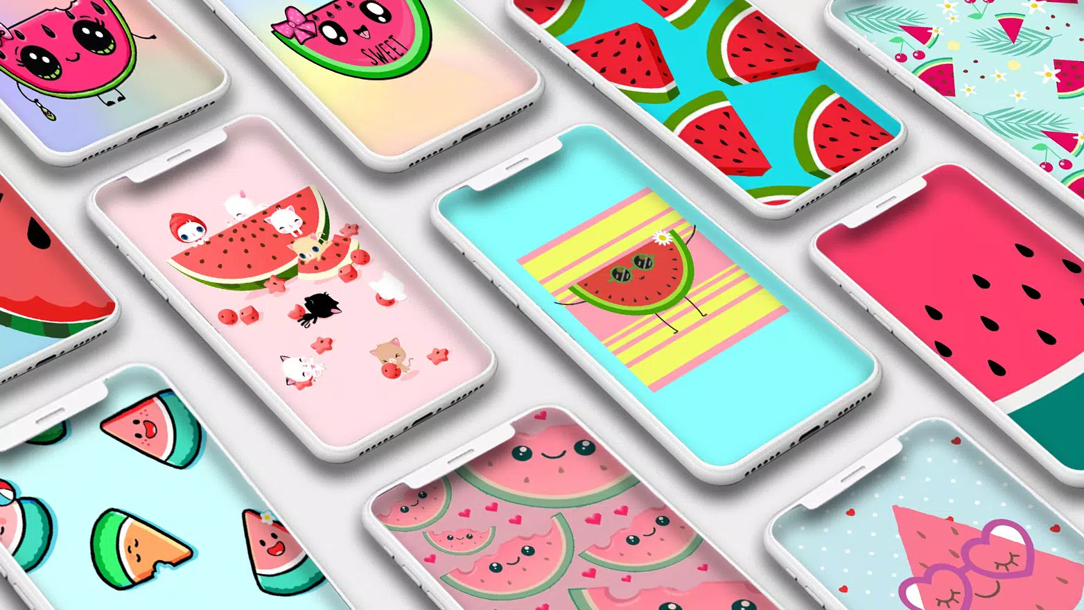 Android向けのかわいいスイカの壁紙 Apkをダウンロードしましょう