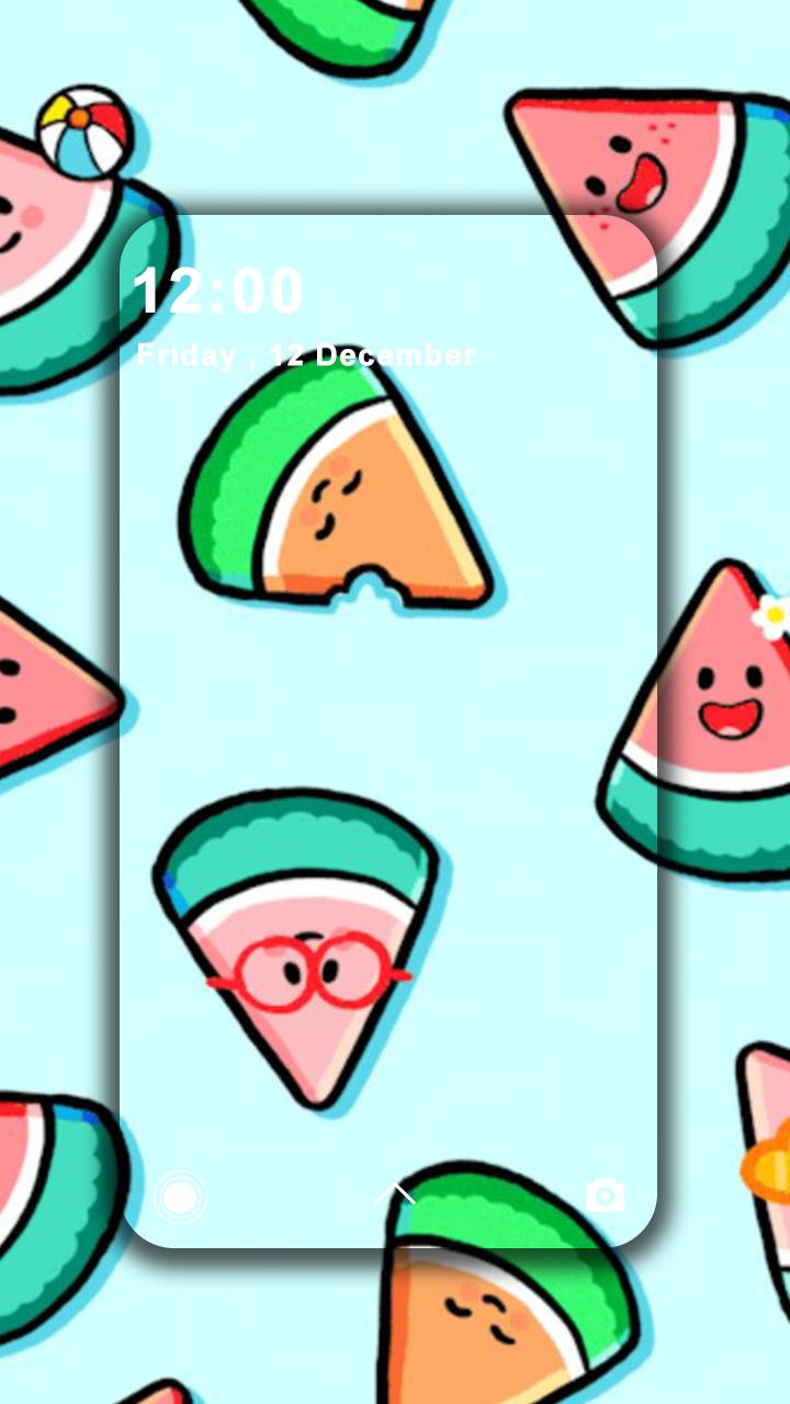 Android 用の かわいいスイカの壁紙 Apk をダウンロード