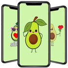 Cute Avocado Wallpapers icon