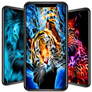 hình nền động vật neon APK