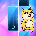 Dancing Dog: Tiles Piano Games icône
