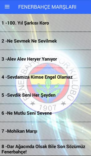 Fenerbahce Marslari Internetsiz Sari Kanarya Marsi For Android Apk Download