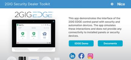 2GIG Security Dealer Toolkit الملصق