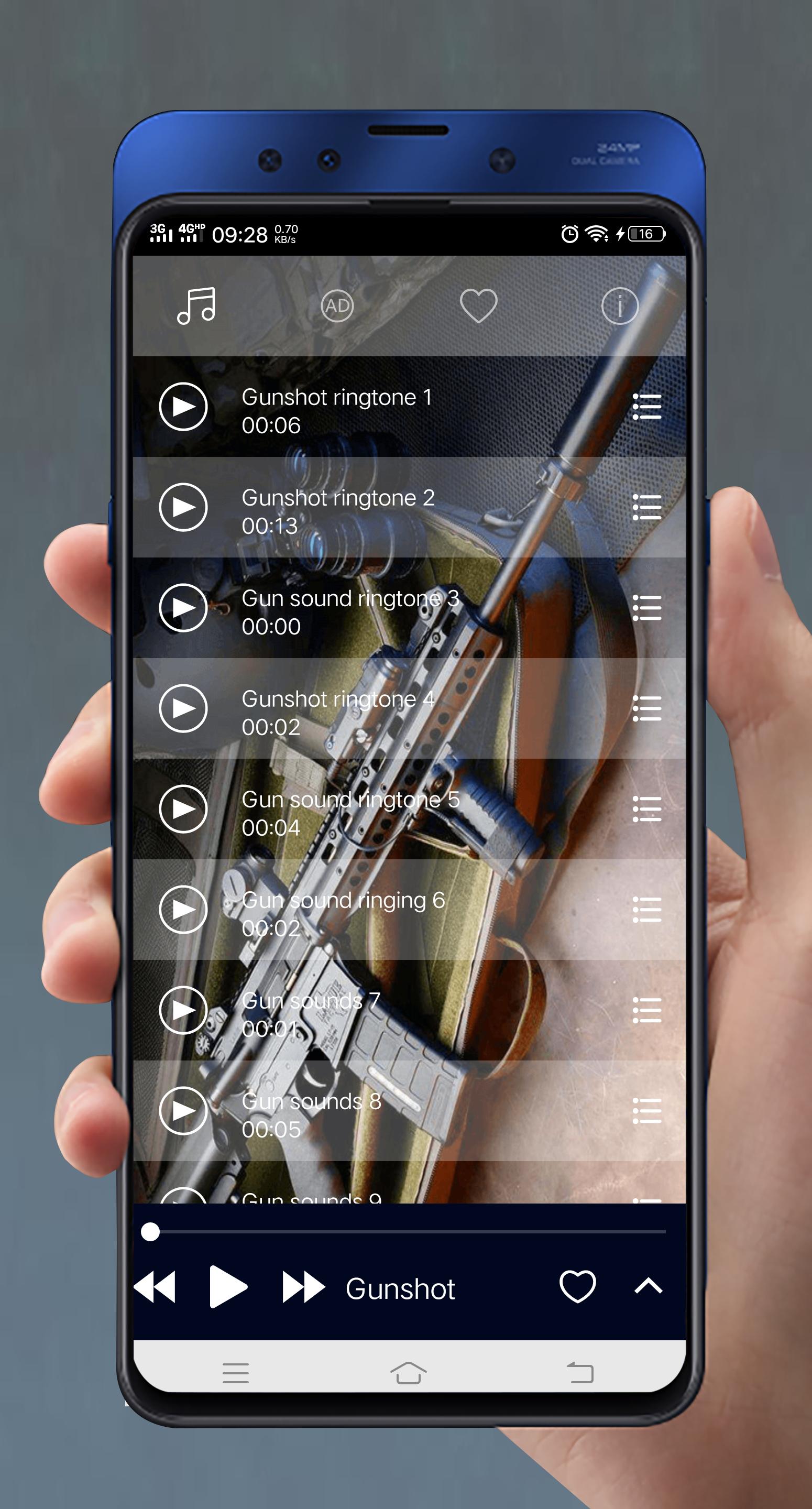 Пистолет Звуки Мелодии Для Андроид - Скачать APK