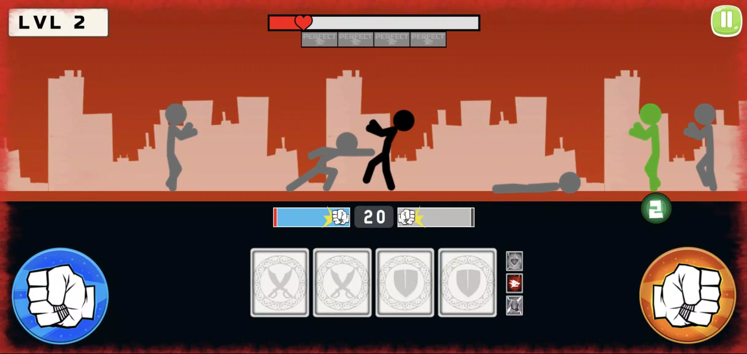 Stickman Fighter Mega Brawl - Hra na Mobil