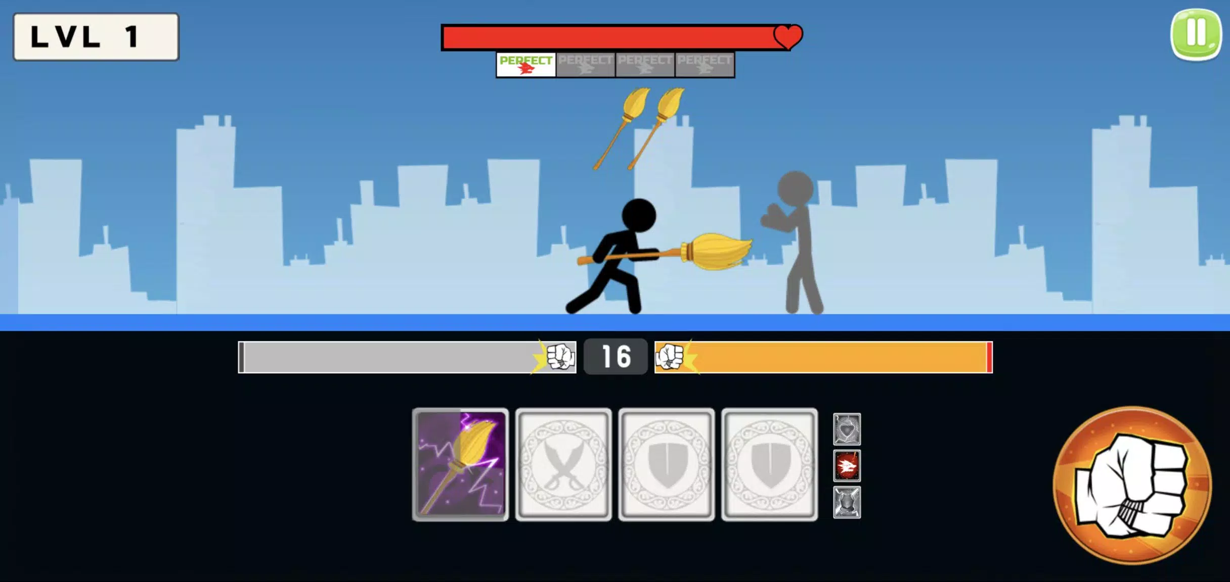 Stickman Fighter : Mega Brawl::Appstore for Android