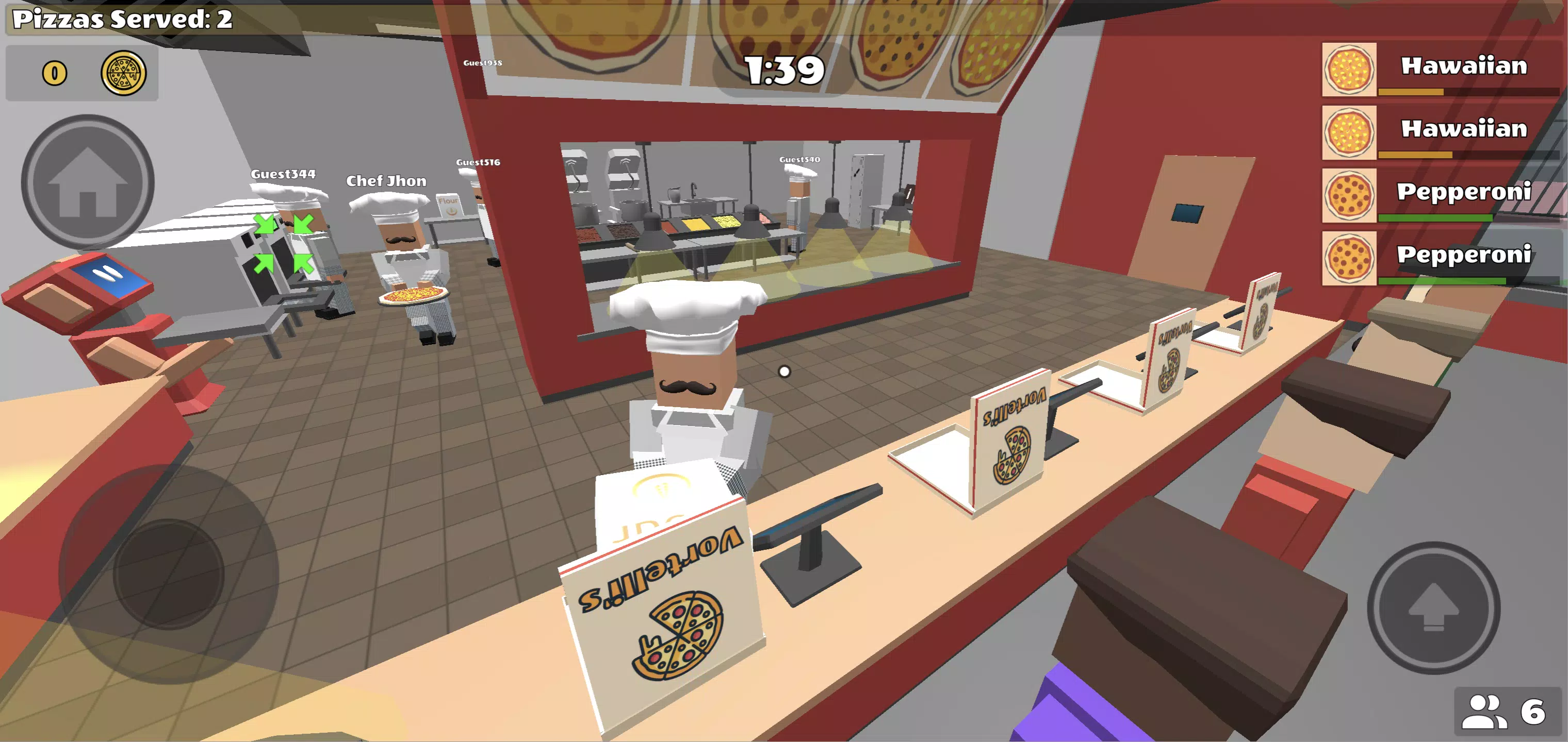 Vortelli's Pizza - A 3D Multiplayer Kitchen Sim - Showcase