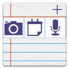 notePad Bloc-note avec photos icône