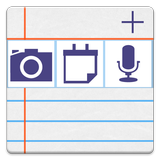 notePad Notizblock,Fotos,Sinc Zeichen