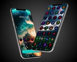 Tema Galaxy syot layar 1