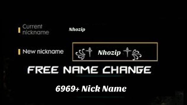 6969+ Nick Name For Free Fire - Nickname Generator for ...