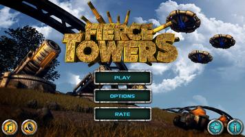 Fierce Towers - tower defense Affiche