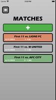 Football Lineup Manager اسکرین شاٹ 3