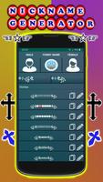 Nickname Generator - Name And Symbols Creator poster