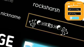 برنامه‌نما Nickname Generator Stylish Tex عکس از صفحه