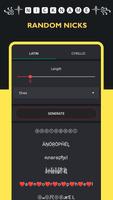 Nickname Generator پوسٹر